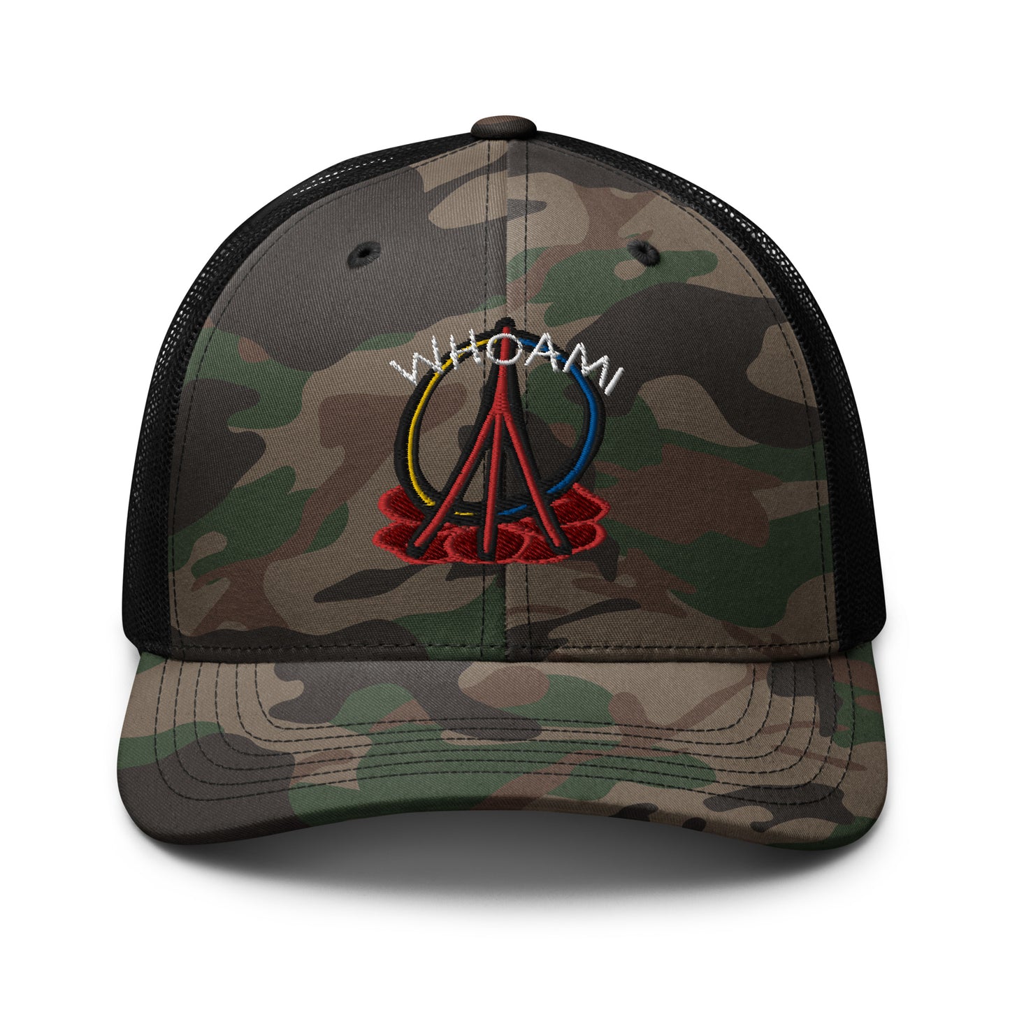 Bleeding Peace cap . Camouflage trucker hat