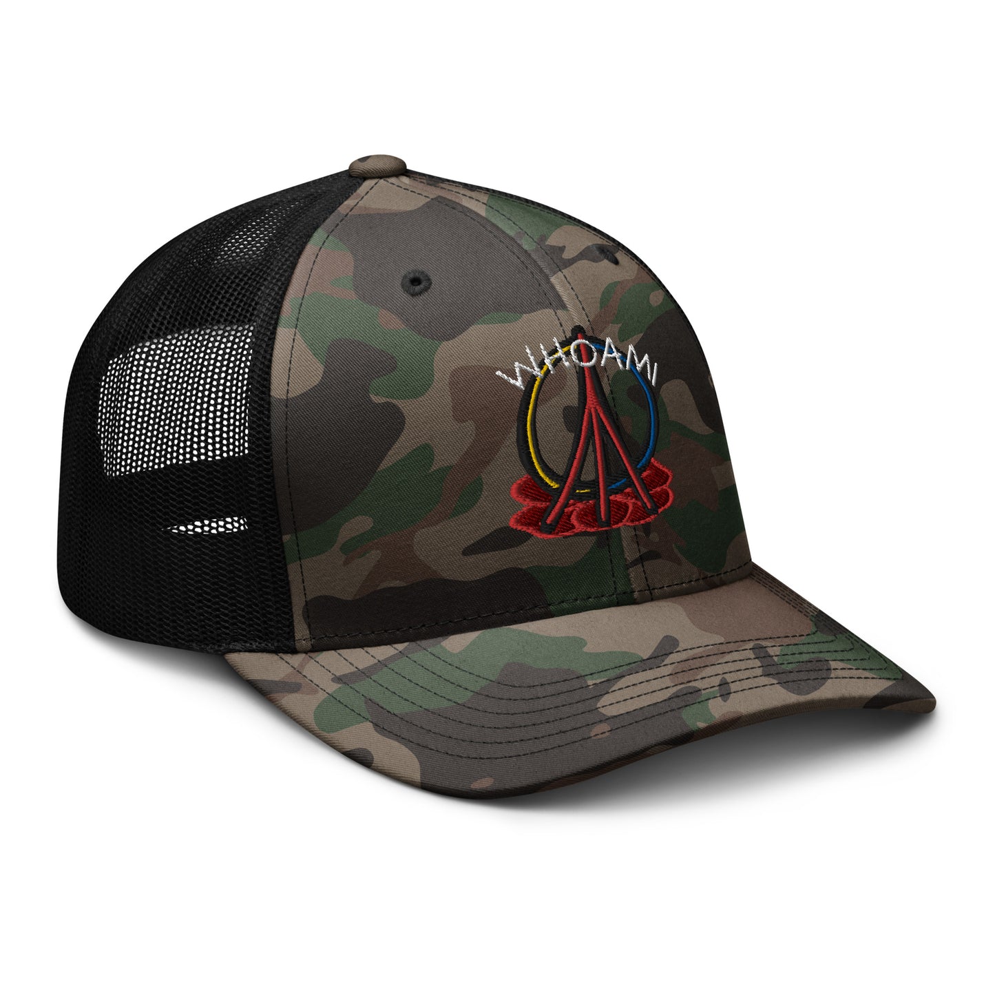 Bleeding Peace cap . Camouflage trucker hat