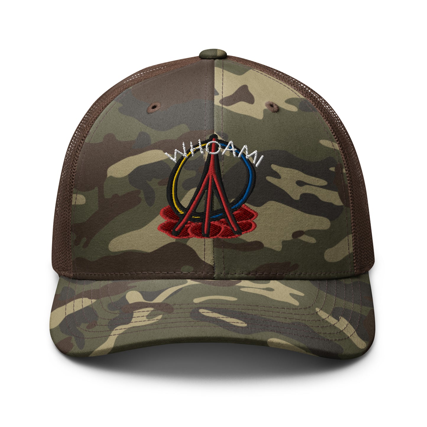 Bleeding Peace cap . Camouflage trucker hat