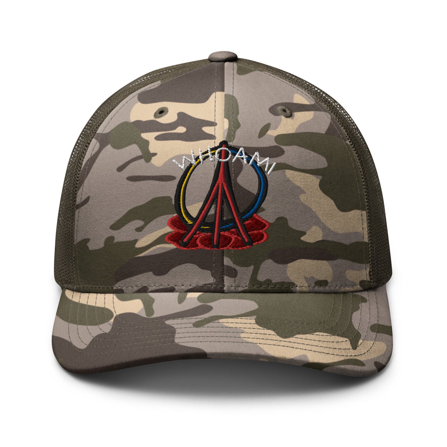 Bleeding Peace cap . Camouflage trucker hat