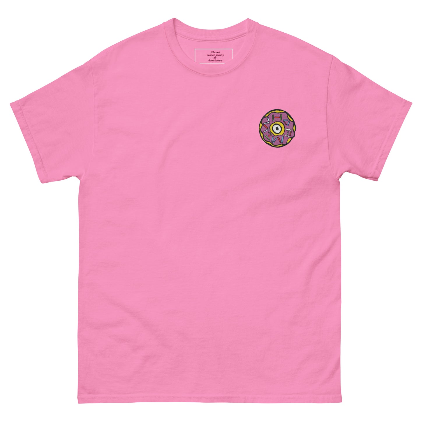 Whoami secret society of Donut lovers Men's classic tee