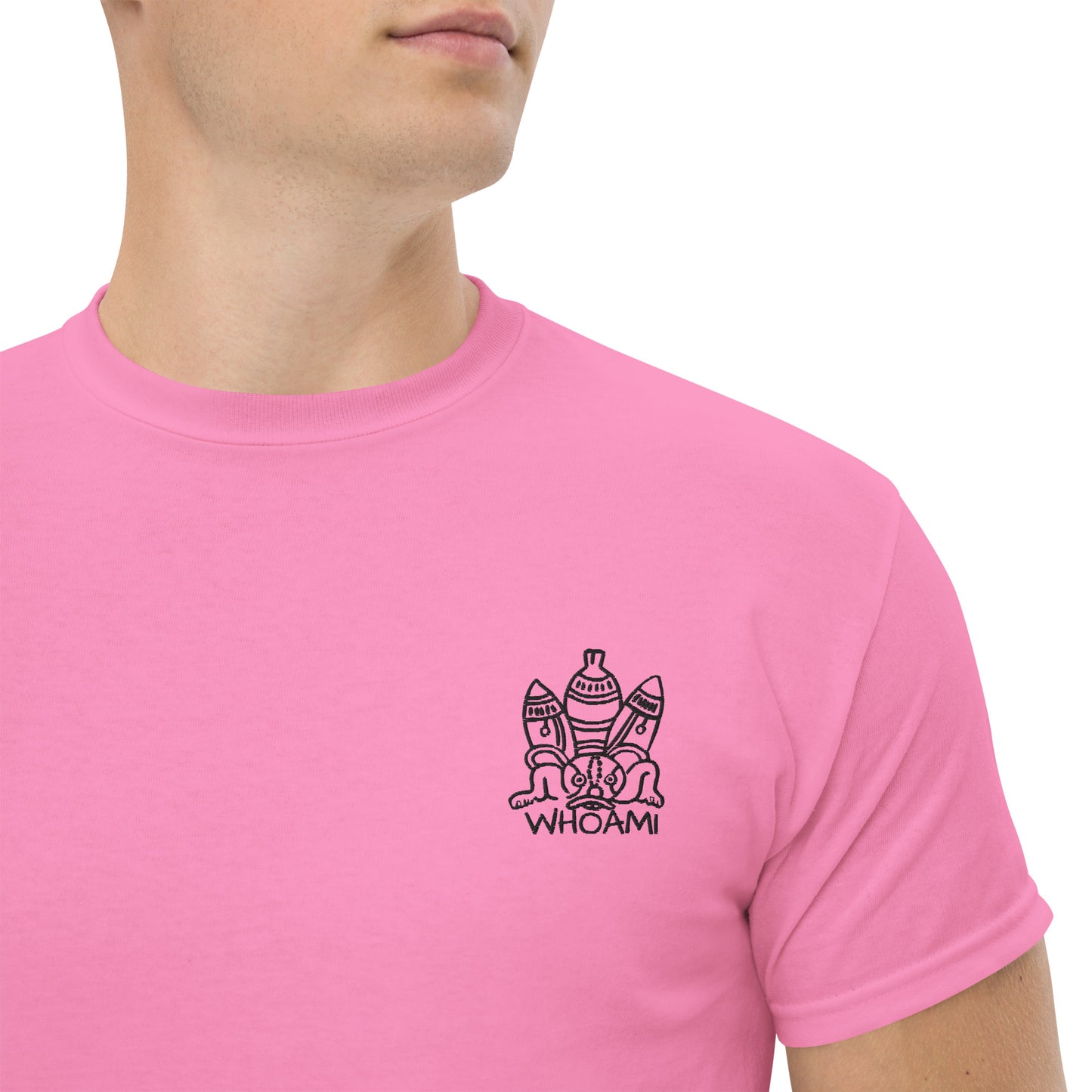 Ancient bee Whoami men's classic tee