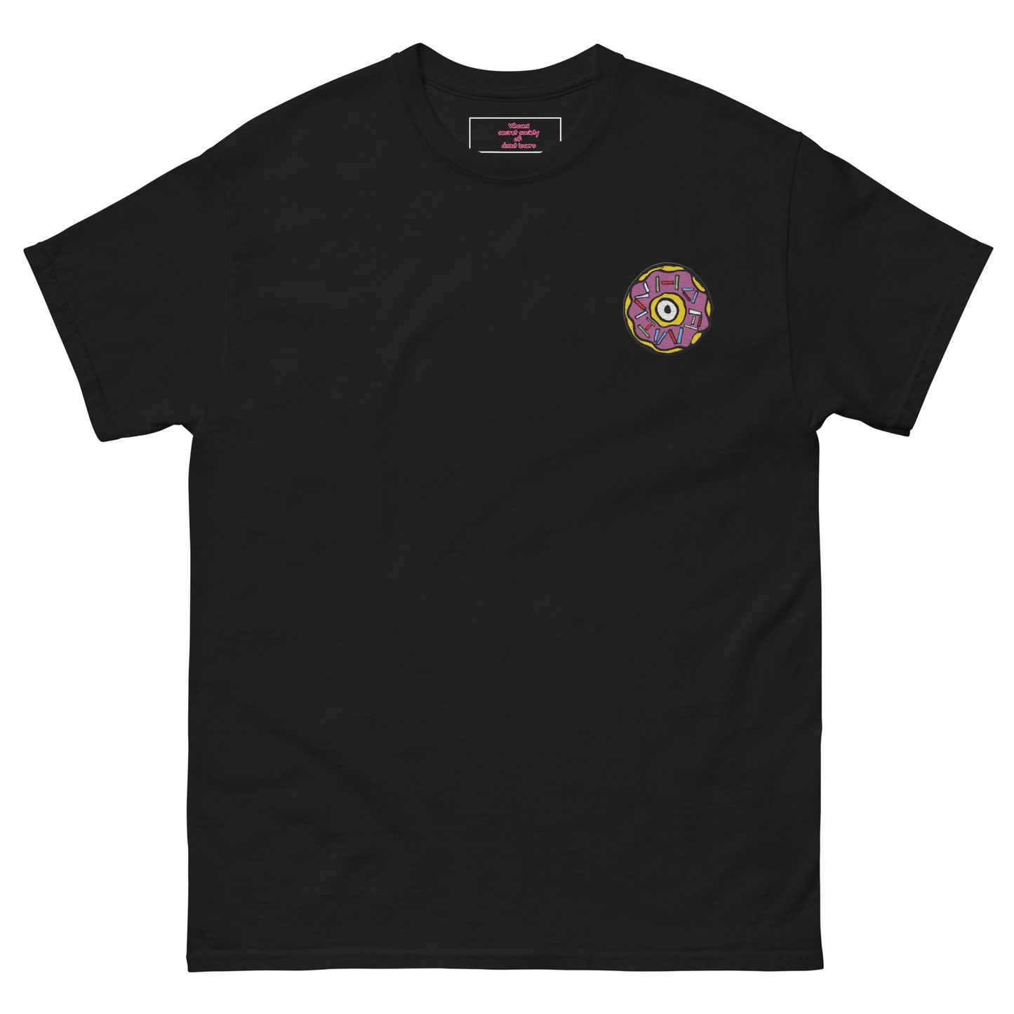 Whoami secret society of Donut lovers Men's classic tee