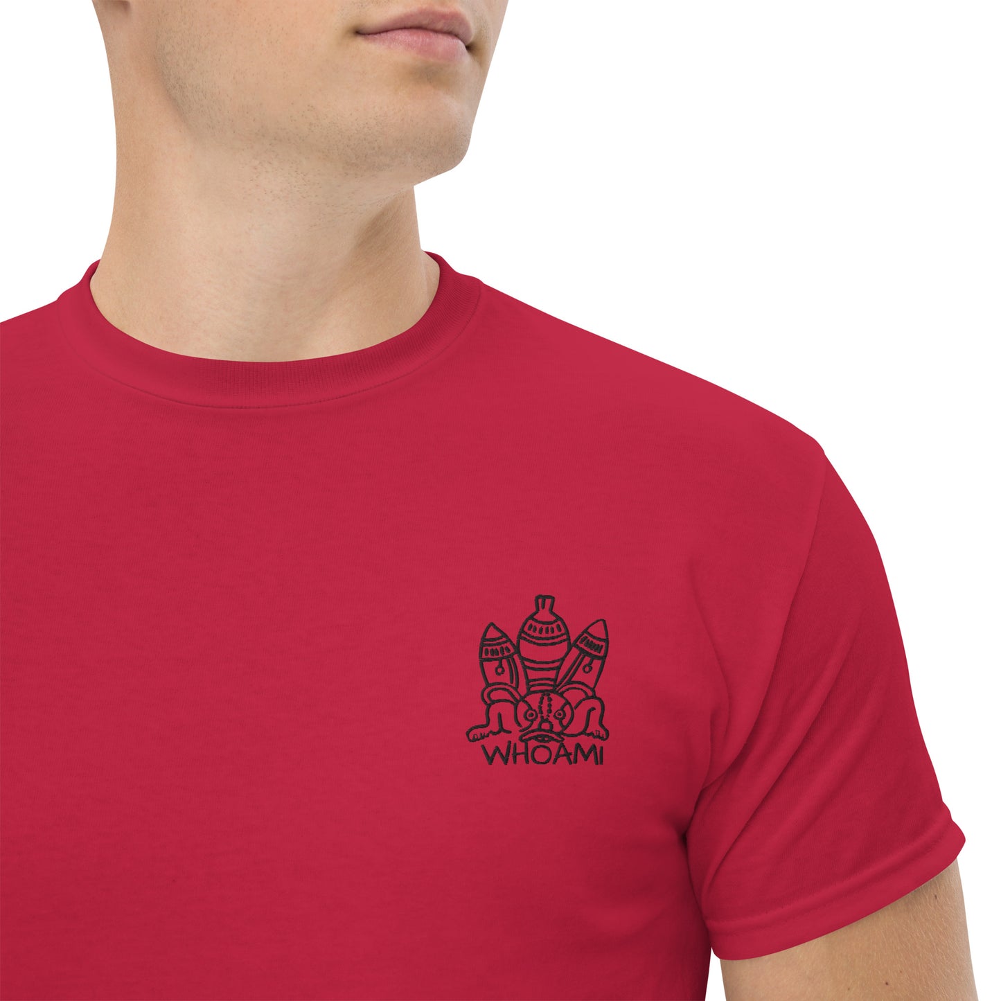 Ancient bee Whoami men's classic tee