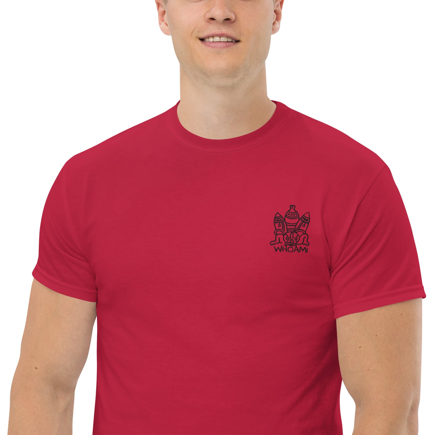 Ancient bee Whoami men's classic tee