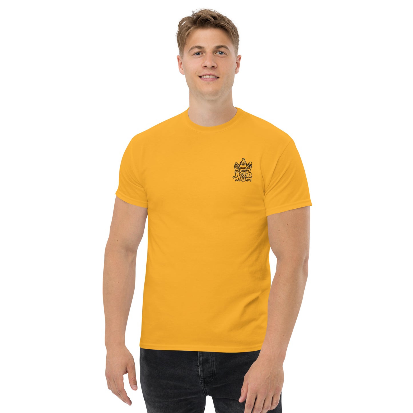Ancient bee Whoami men's classic tee