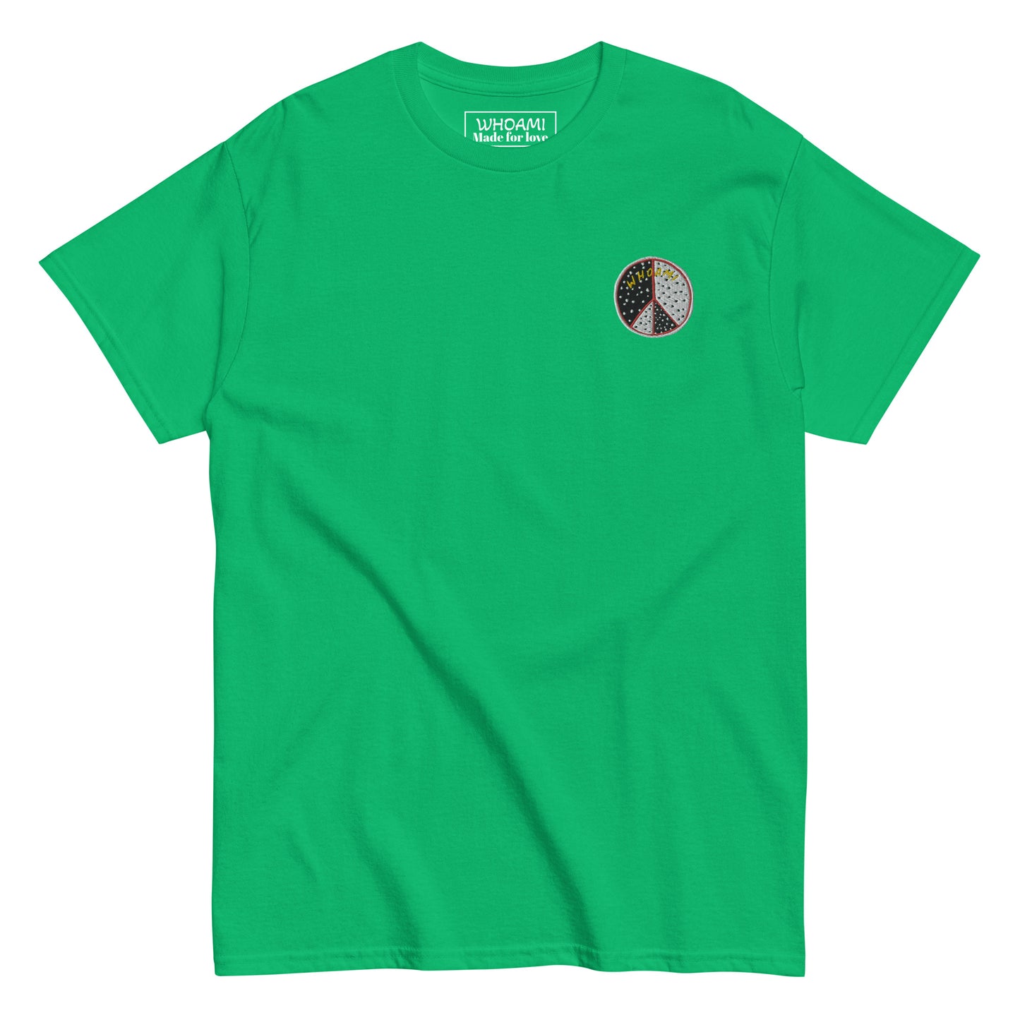 Whoami Ying yand peace signMen's classic tee