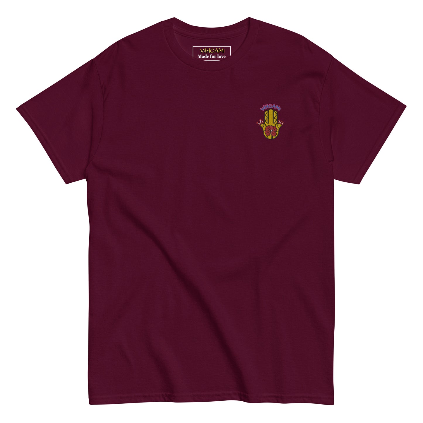 Hamsa hand Whoami style , men's classic tee