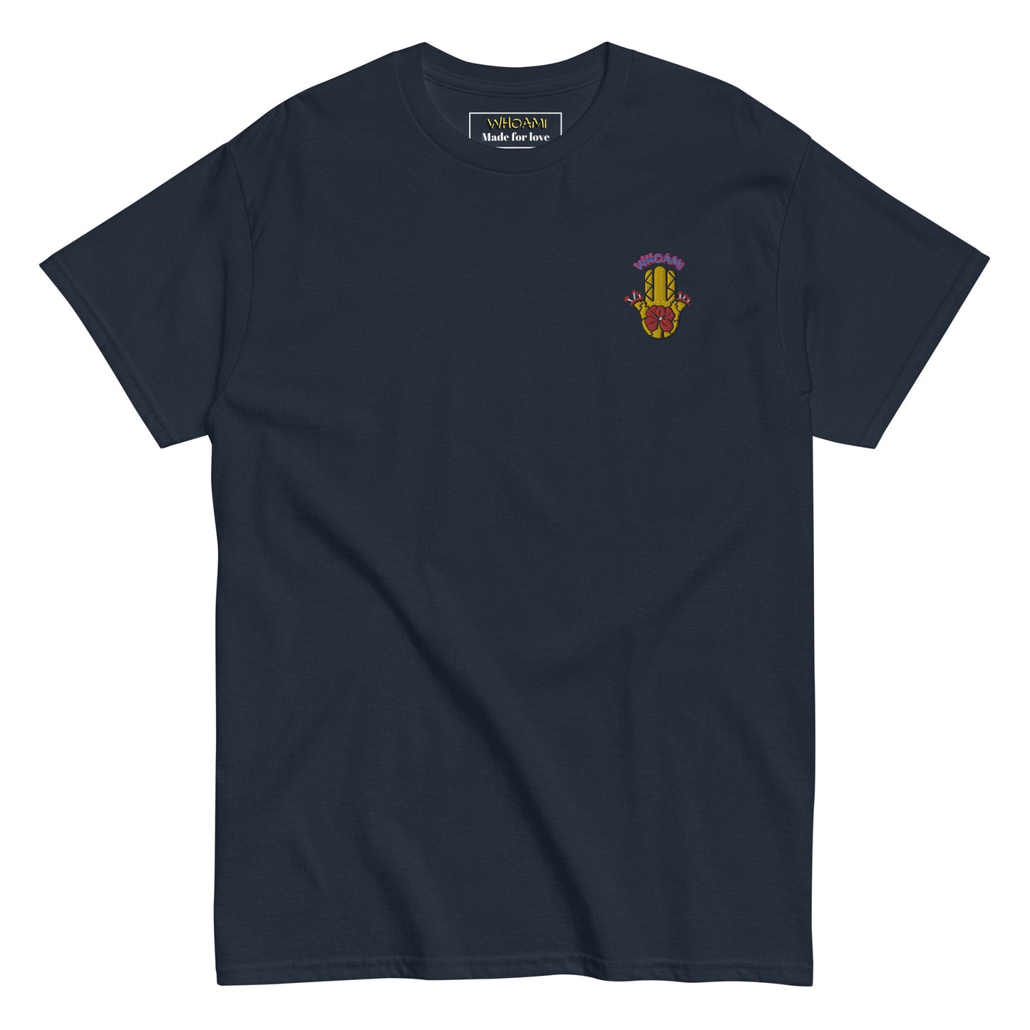 Hamsa hand Whoami style , men's classic tee