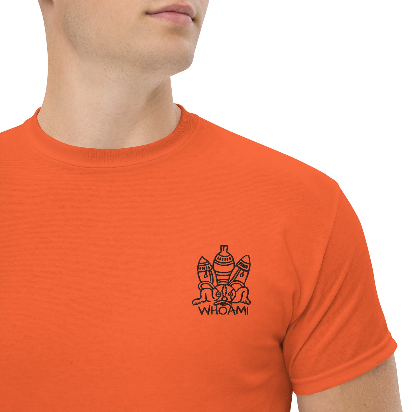 Ancient bee Whoami men's classic tee