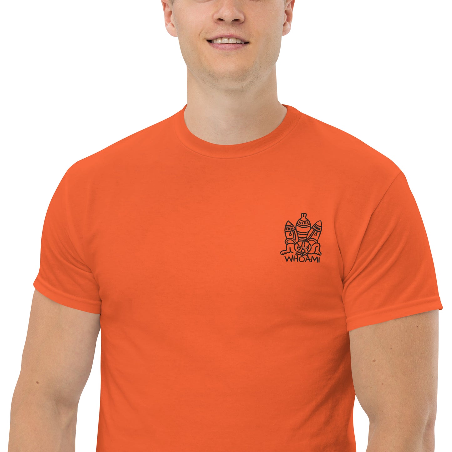Ancient bee Whoami men's classic tee