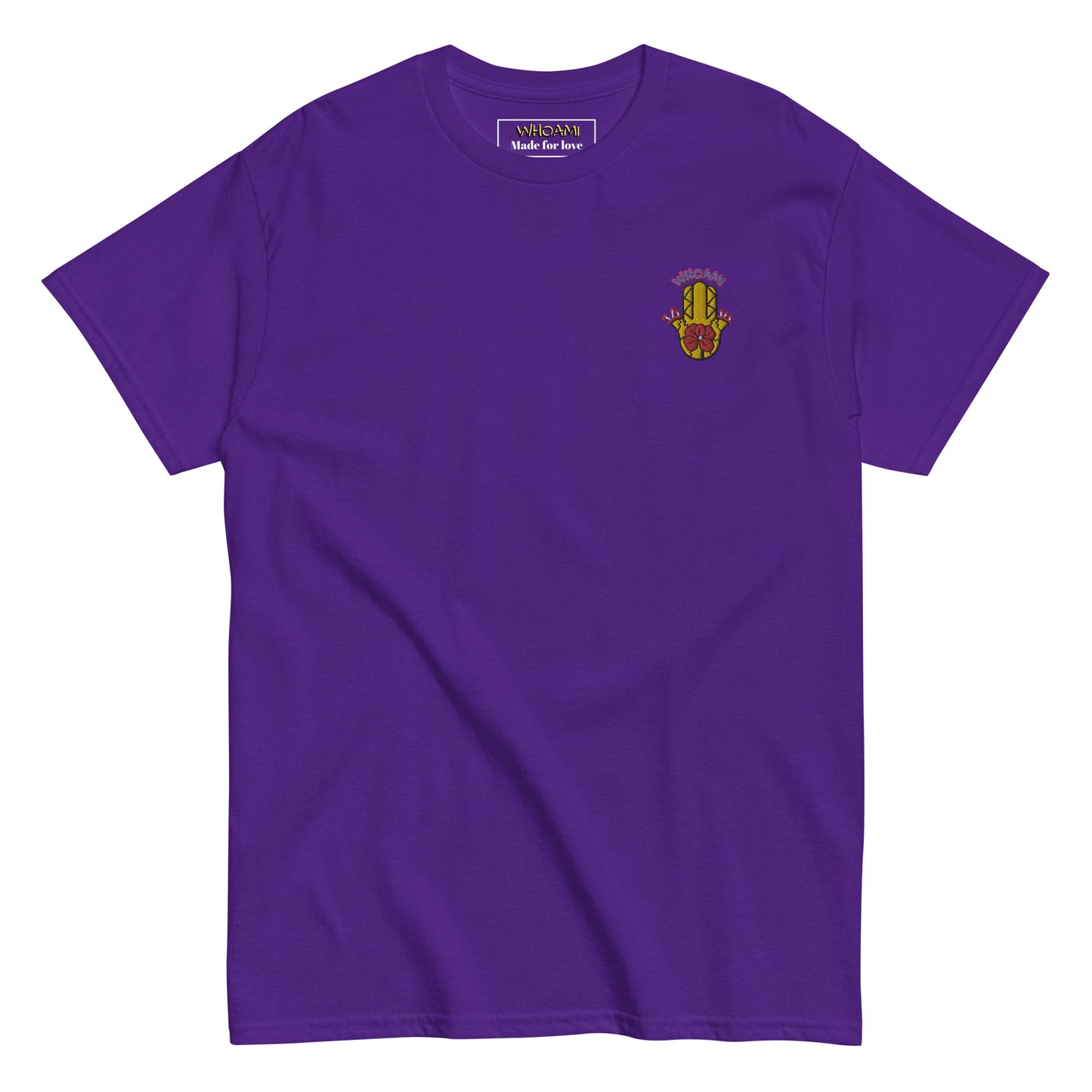 Hamsa hand Whoami style , men's classic tee