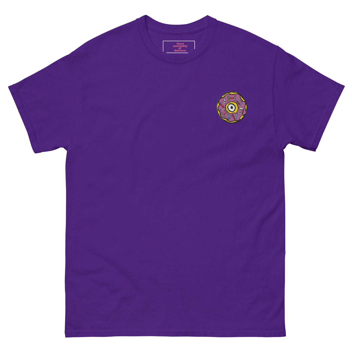 Whoami secret society of Donut lovers Men's classic tee