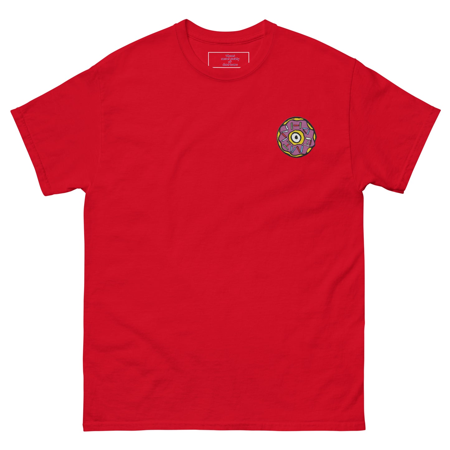 Whoami secret society of Donut lovers Men's classic tee