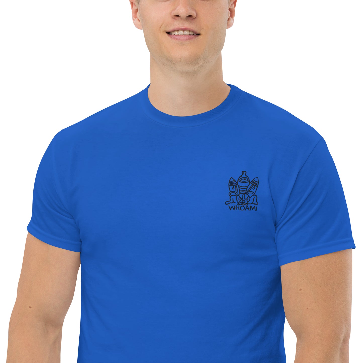 Ancient bee Whoami men's classic tee