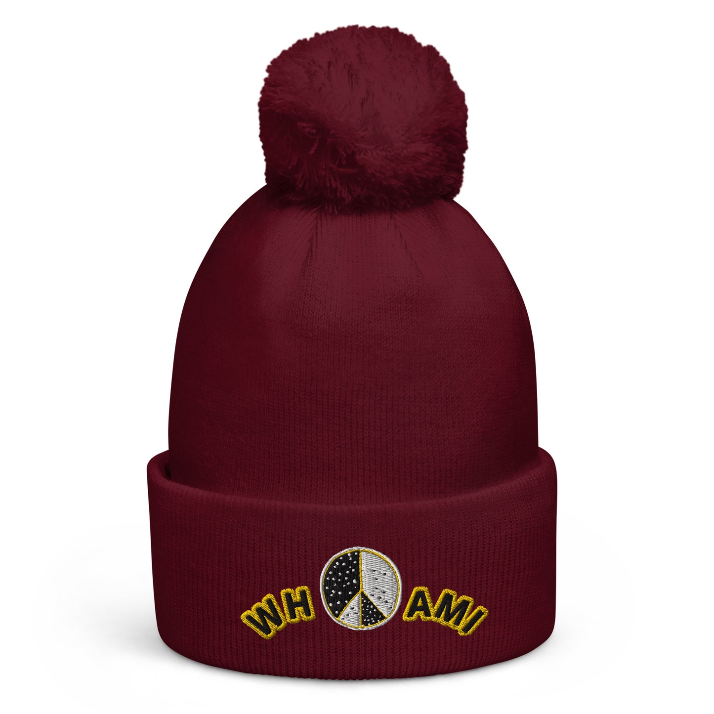 Pom pom beanie