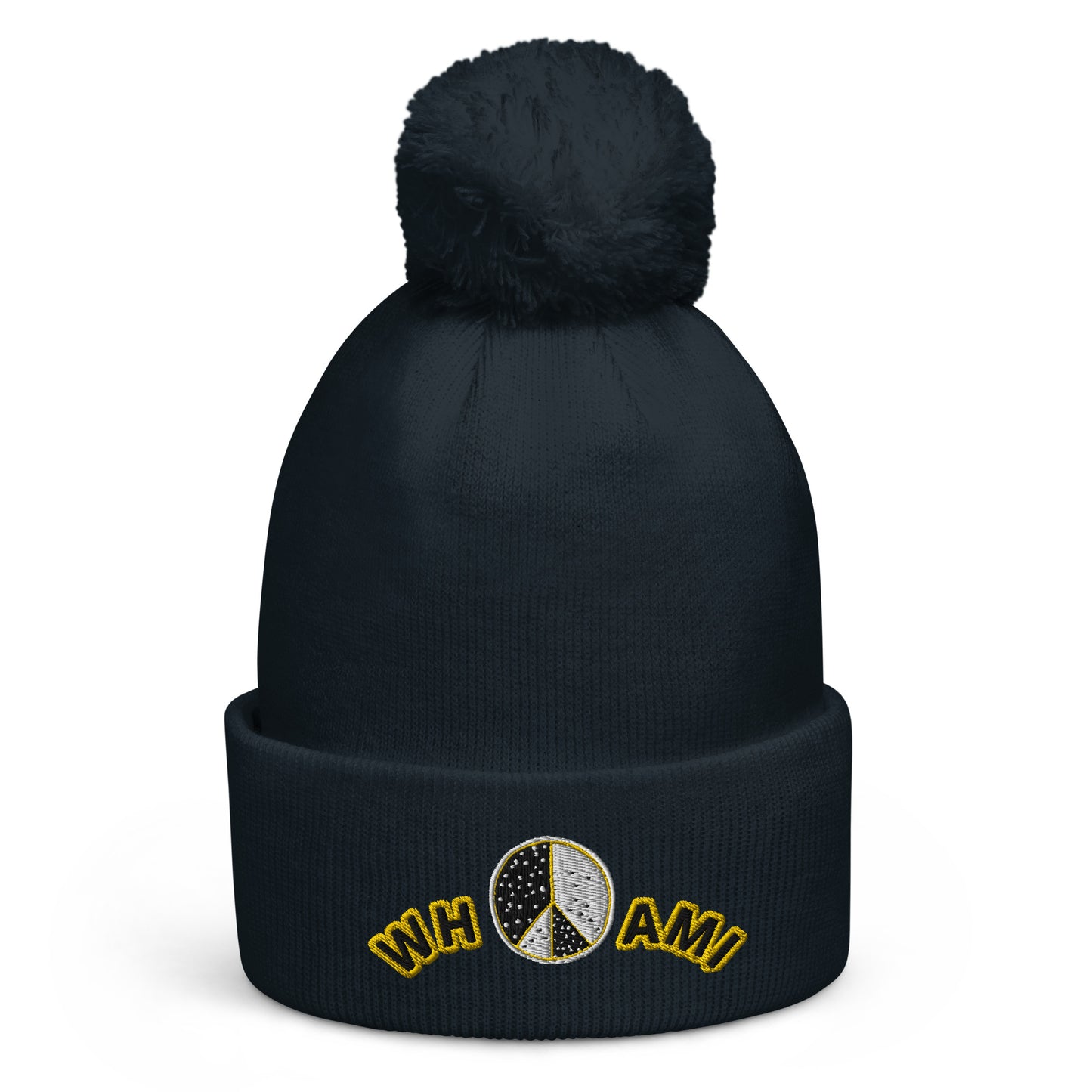 Pom pom beanie