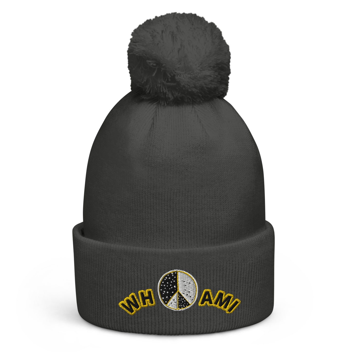 Pom pom beanie