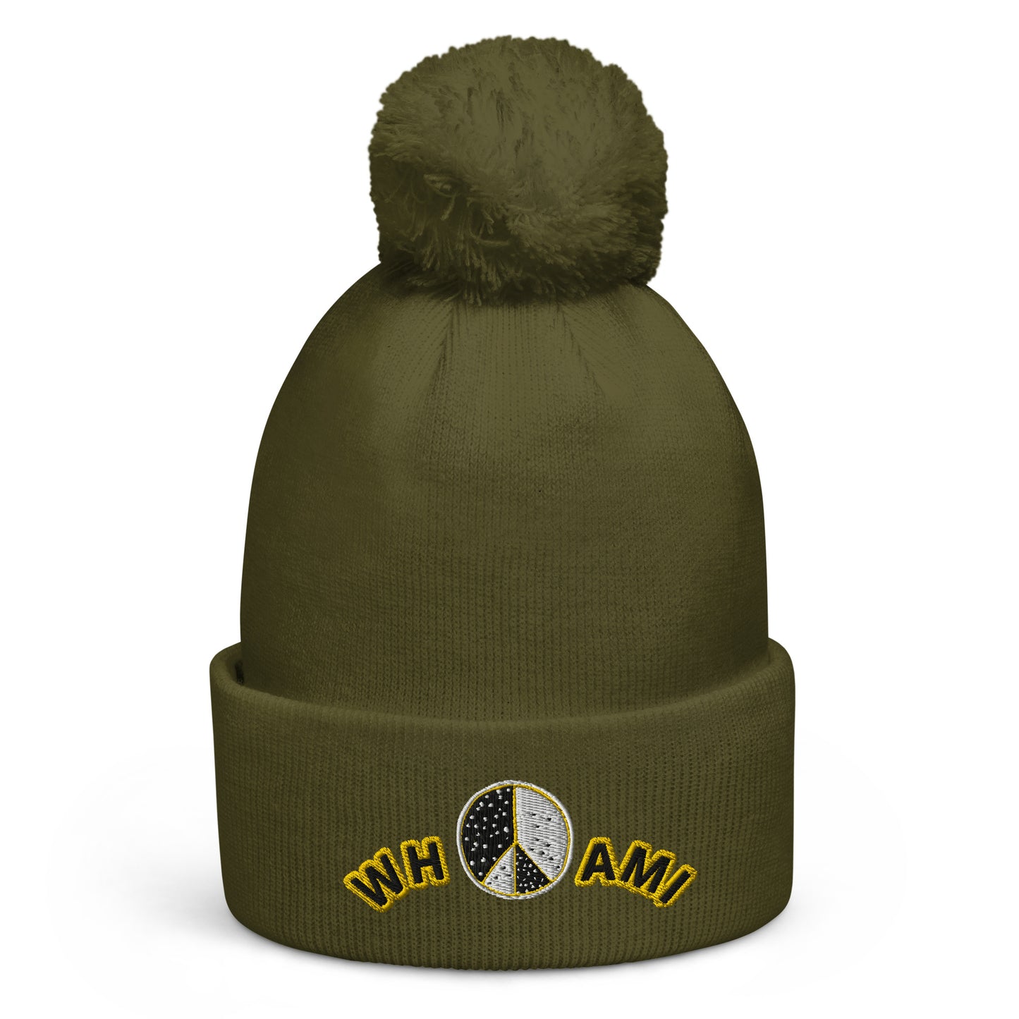 Pom pom beanie
