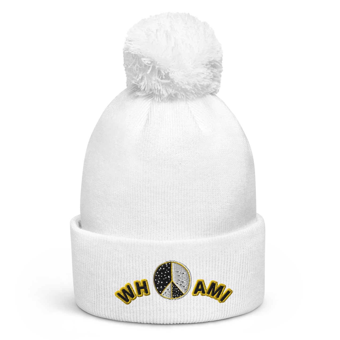 Pom pom beanie