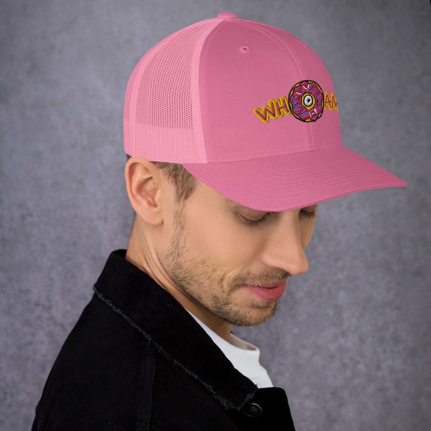 Whoami Donut Trucker Cap