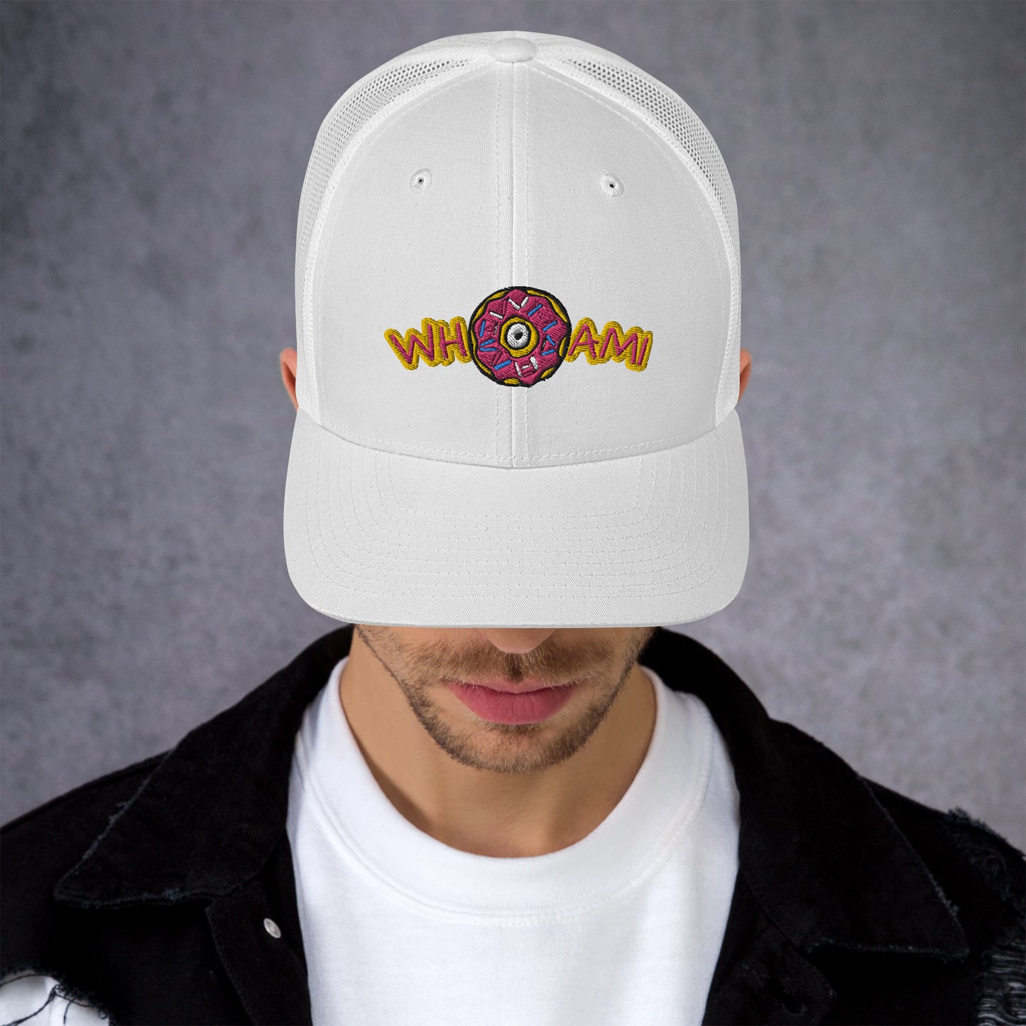 Whoami Donut Trucker Cap