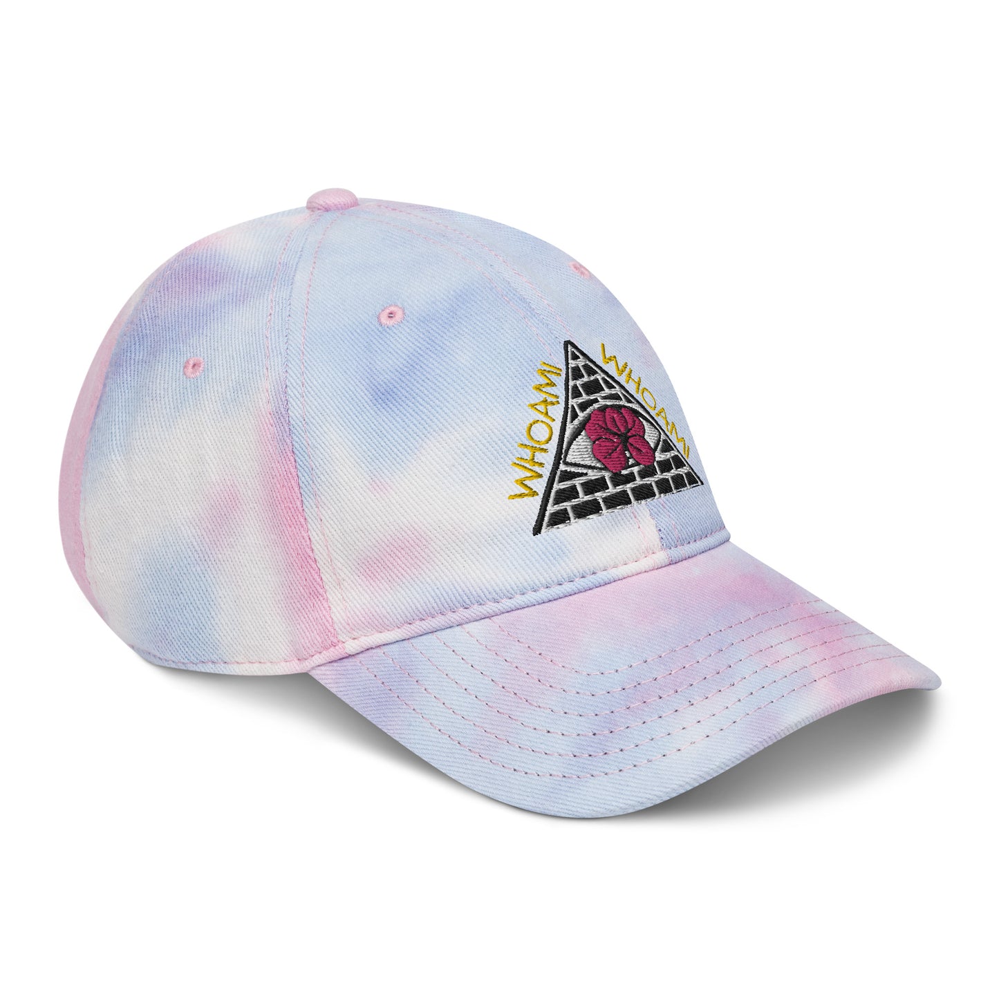 All seeing Whoami Tie dye cap