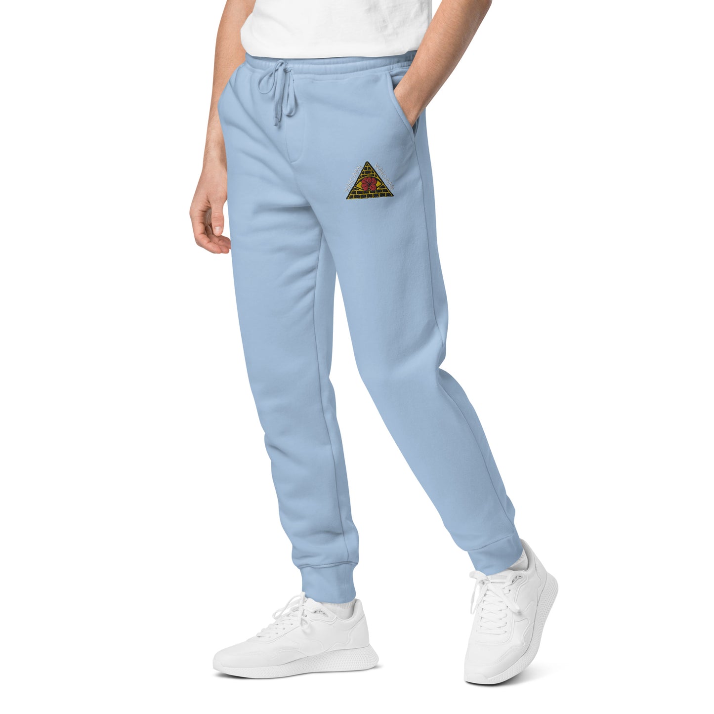Whoami Unisex pigment-dyed sweatpants