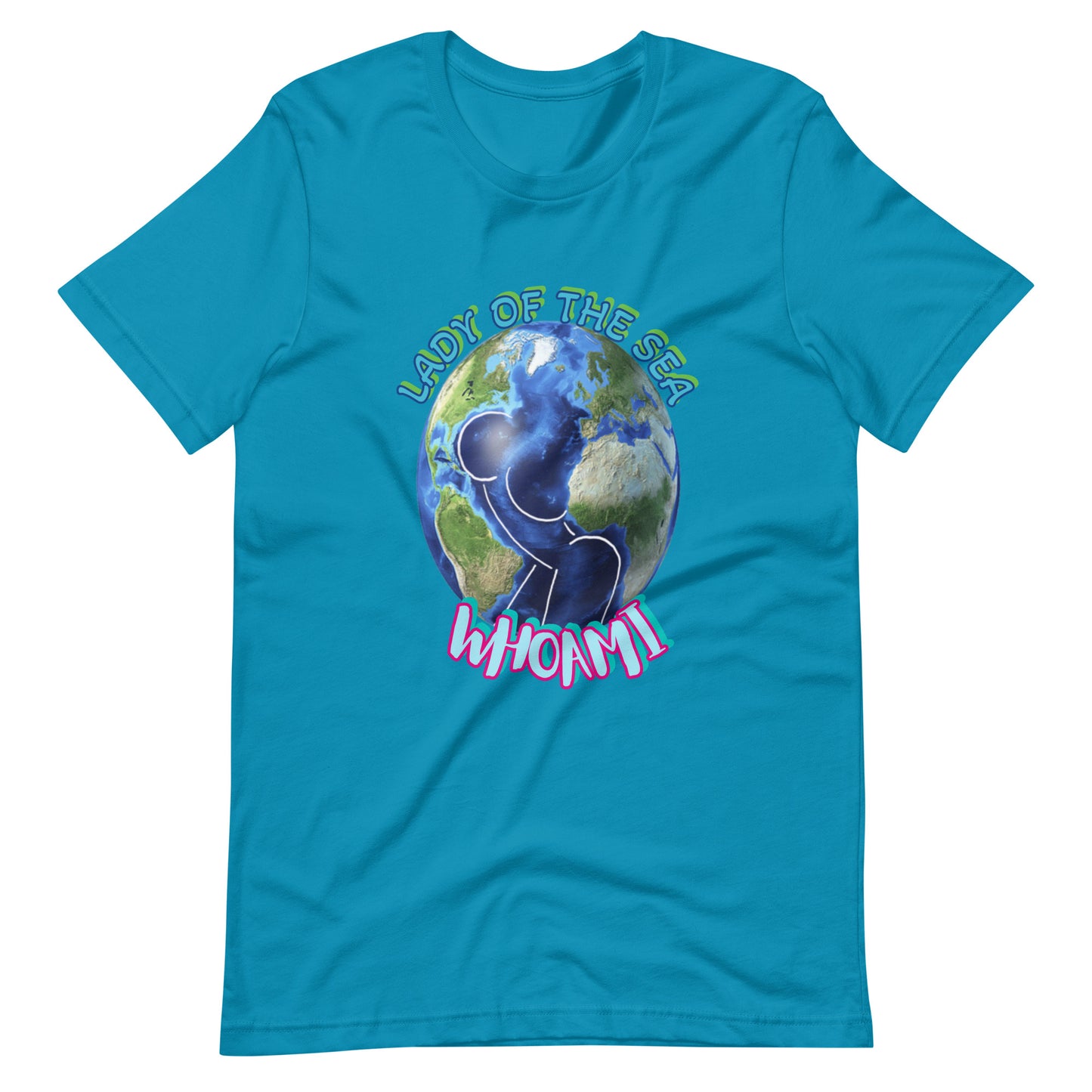 lady of the sea Unisex t-shirt