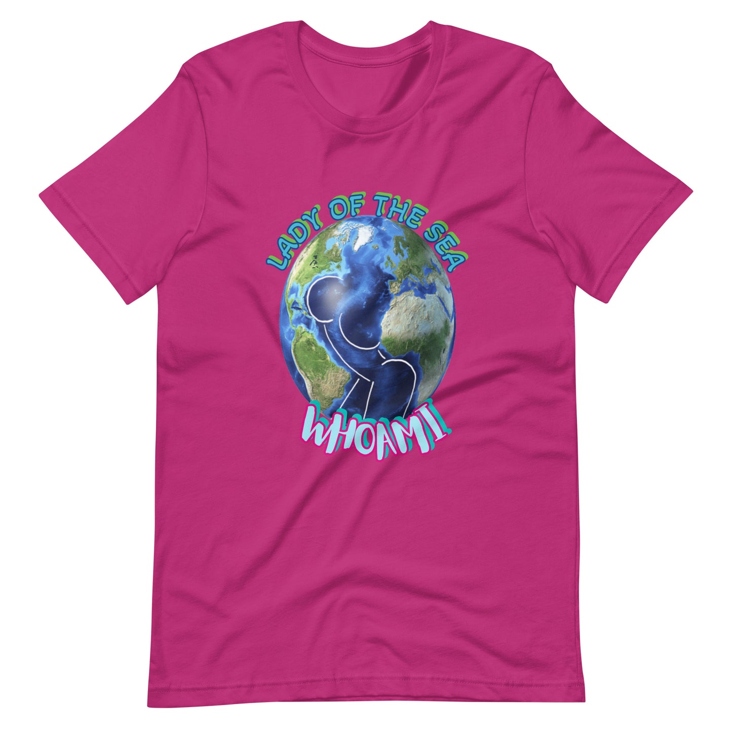 lady of the sea Unisex t-shirt