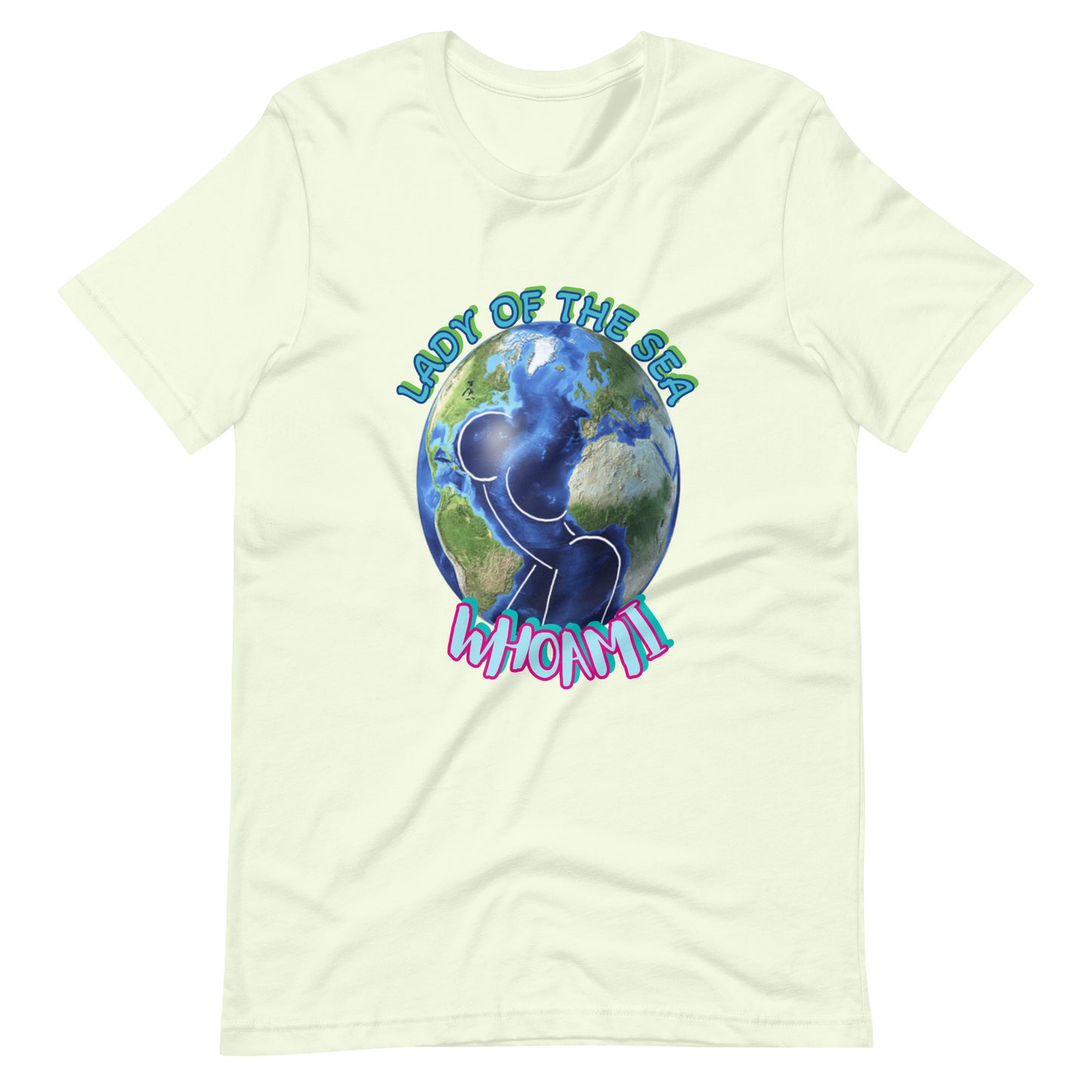 lady of the sea Unisex t-shirt