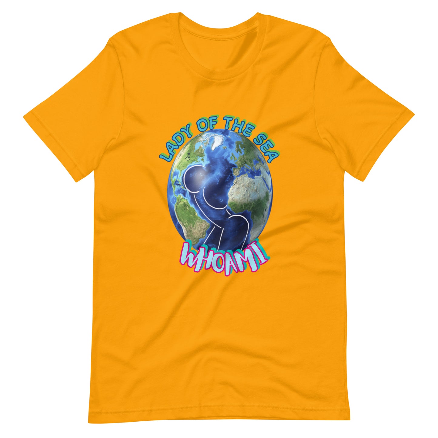 lady of the sea Unisex t-shirt