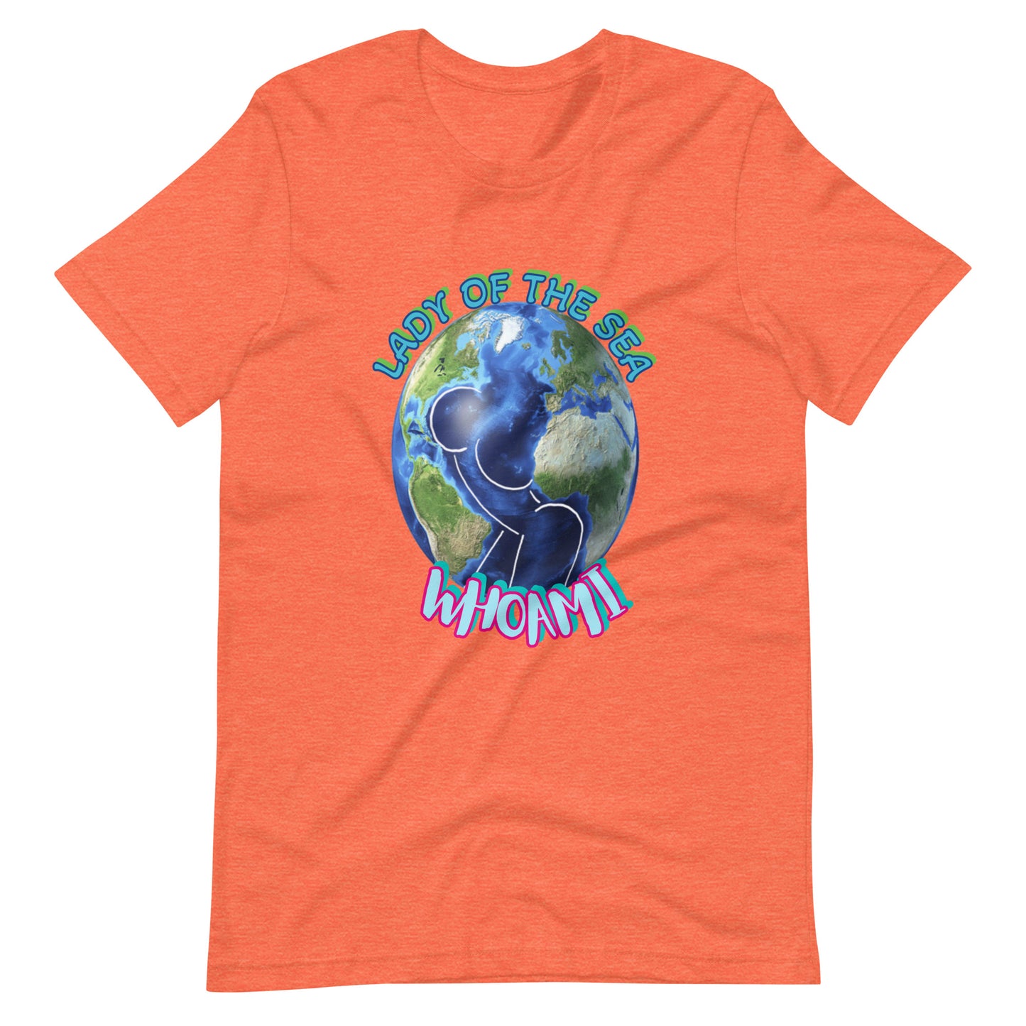 lady of the sea Unisex t-shirt