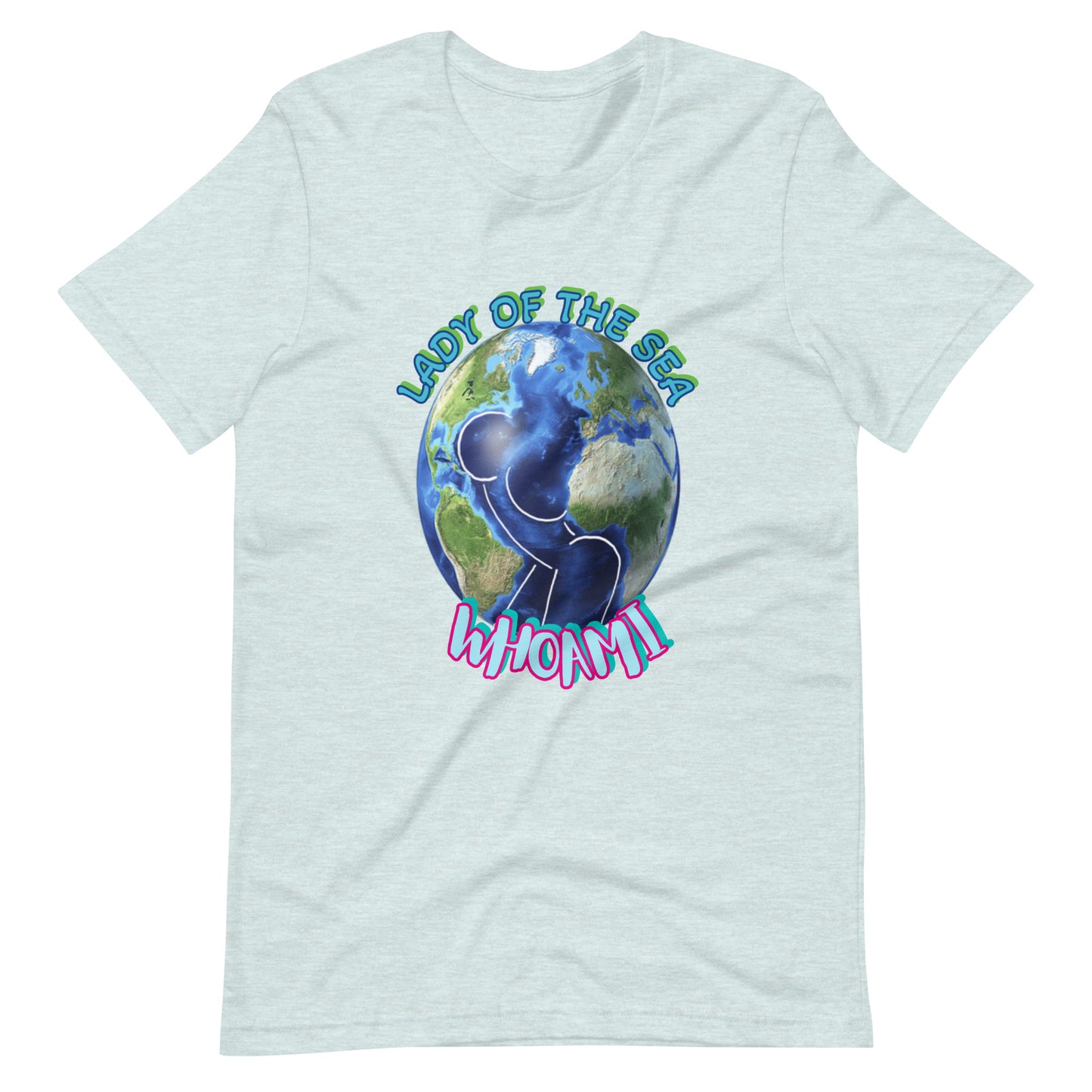 lady of the sea Unisex t-shirt
