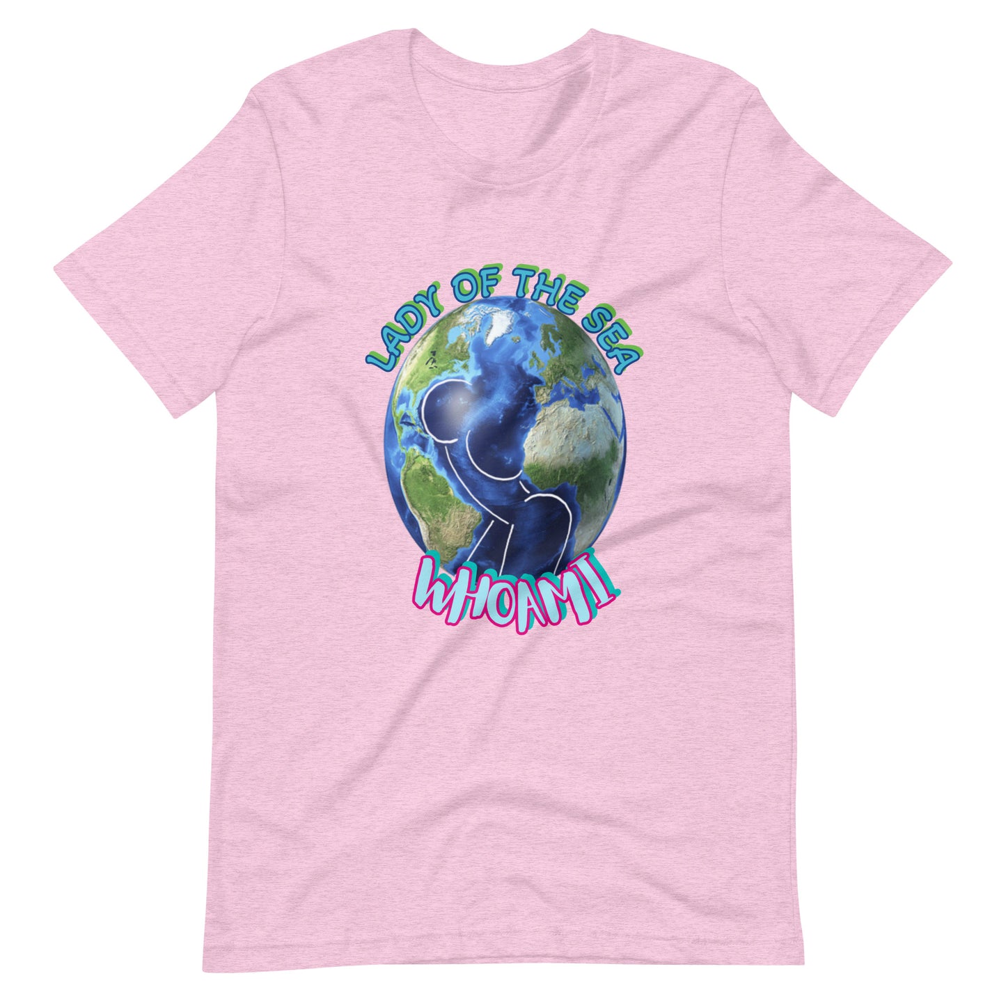 lady of the sea Unisex t-shirt