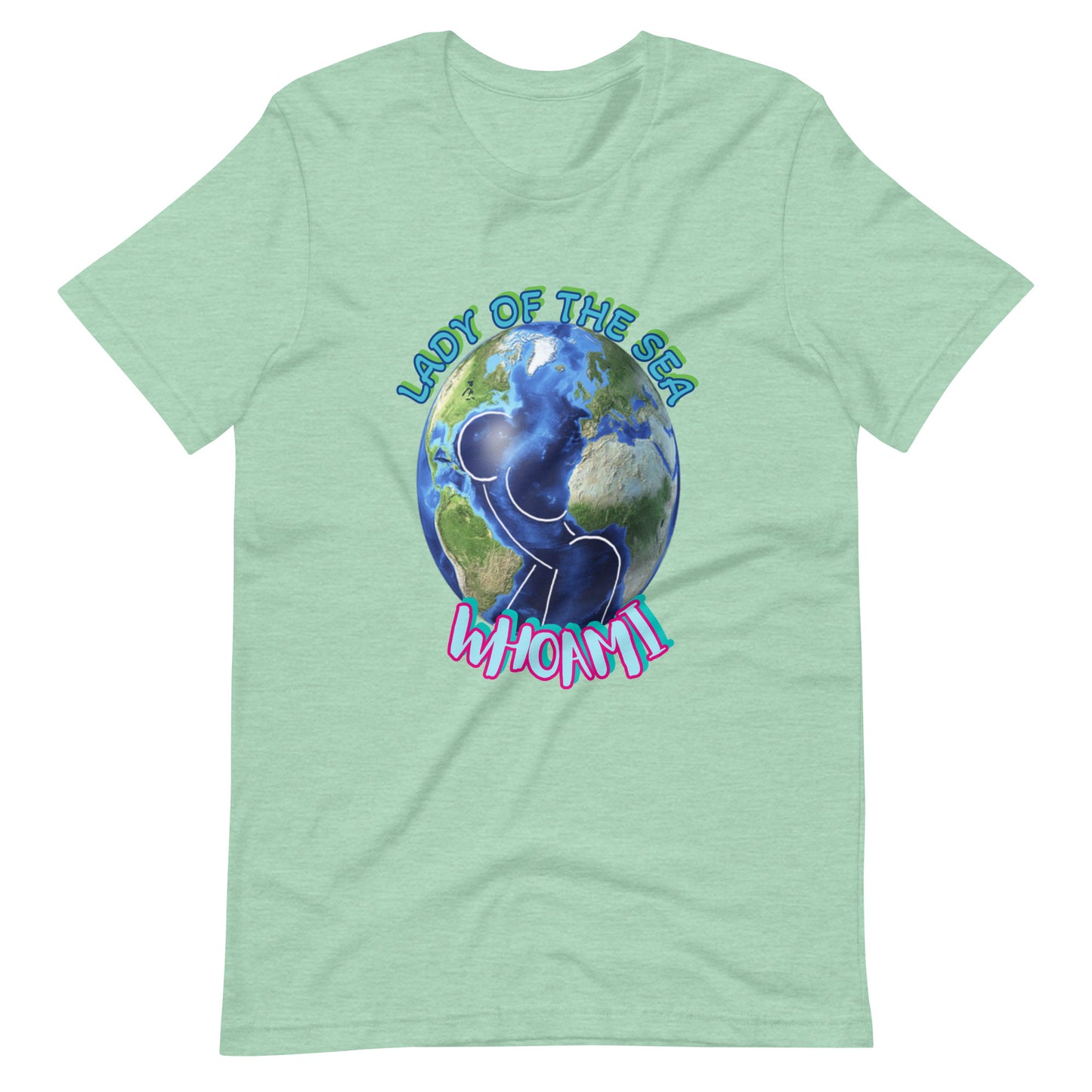lady of the sea Unisex t-shirt