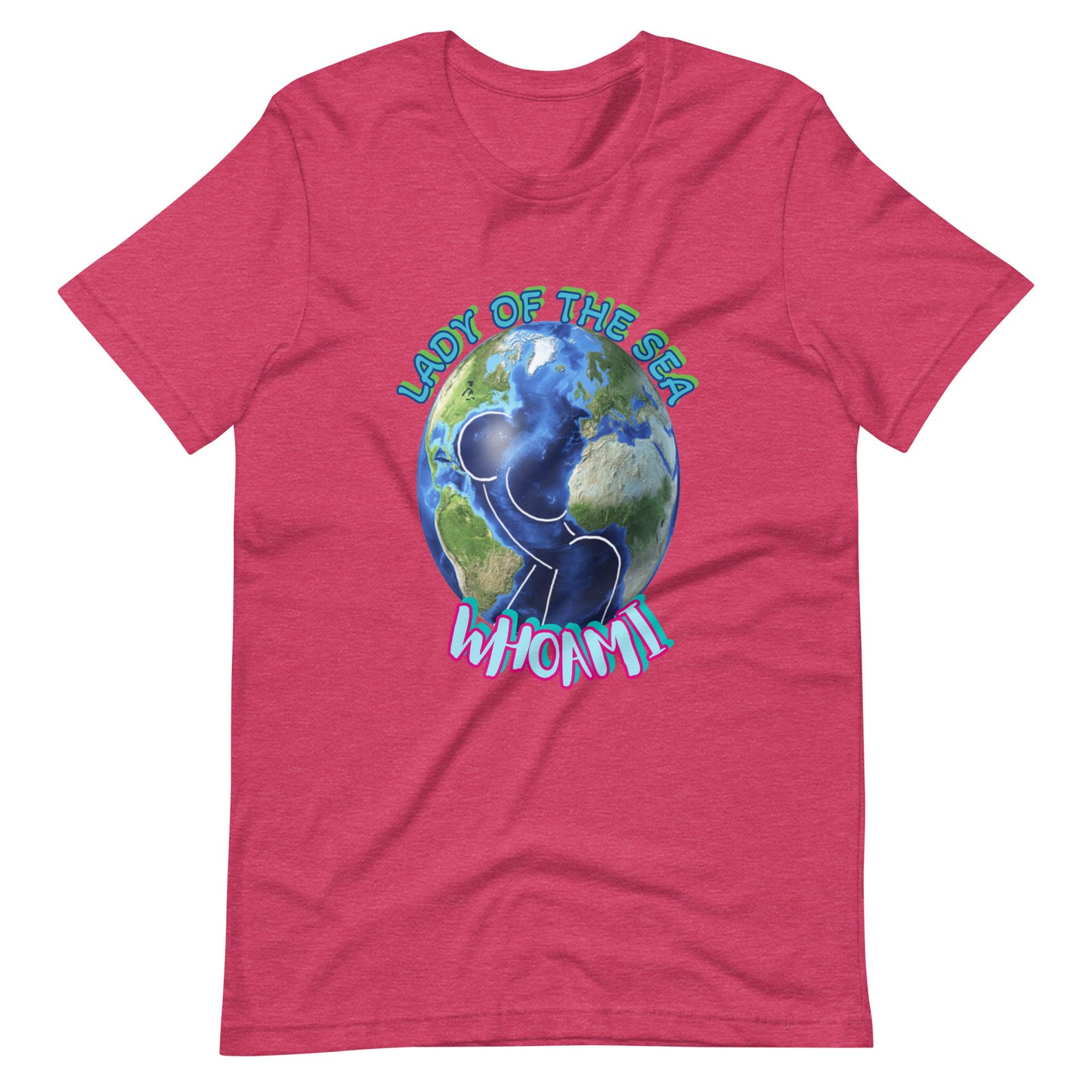 lady of the sea Unisex t-shirt