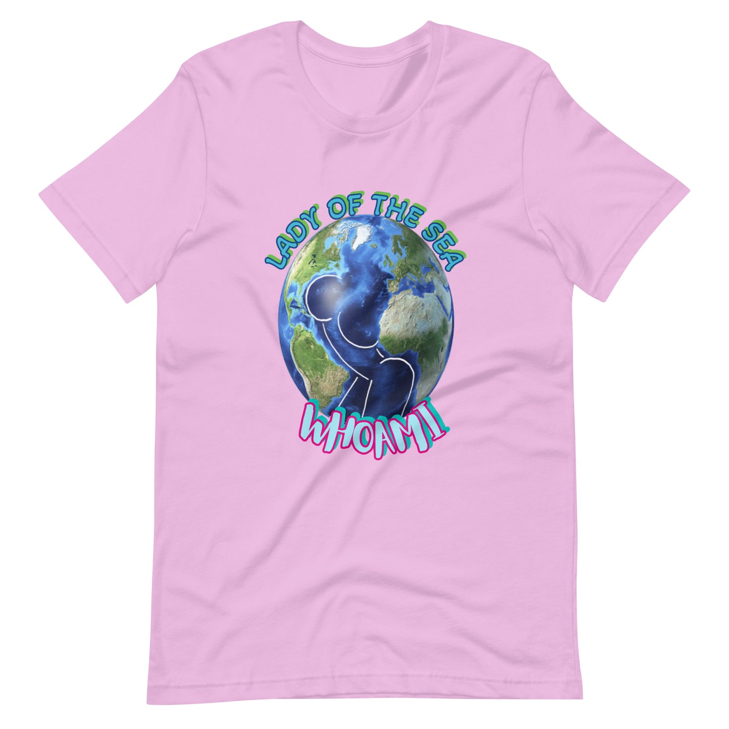 lady of the sea Unisex t-shirt