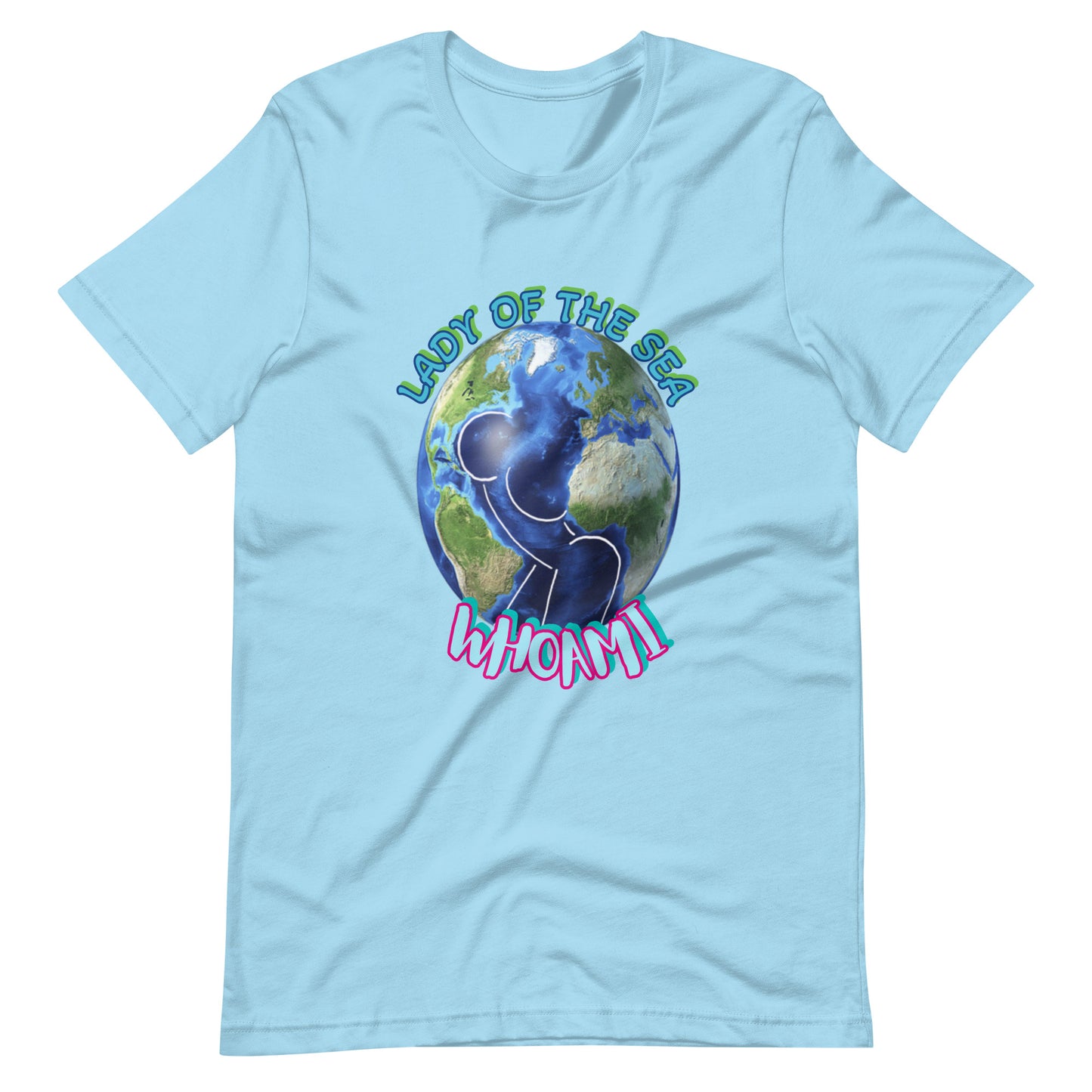 lady of the sea Unisex t-shirt