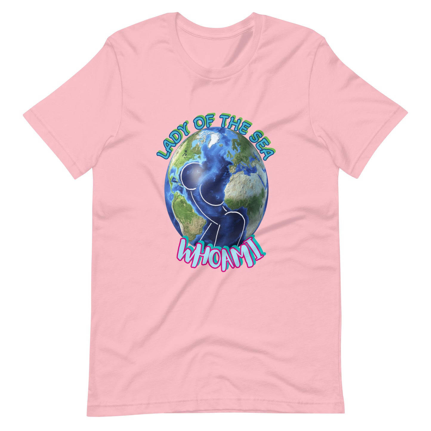 lady of the sea Unisex t-shirt