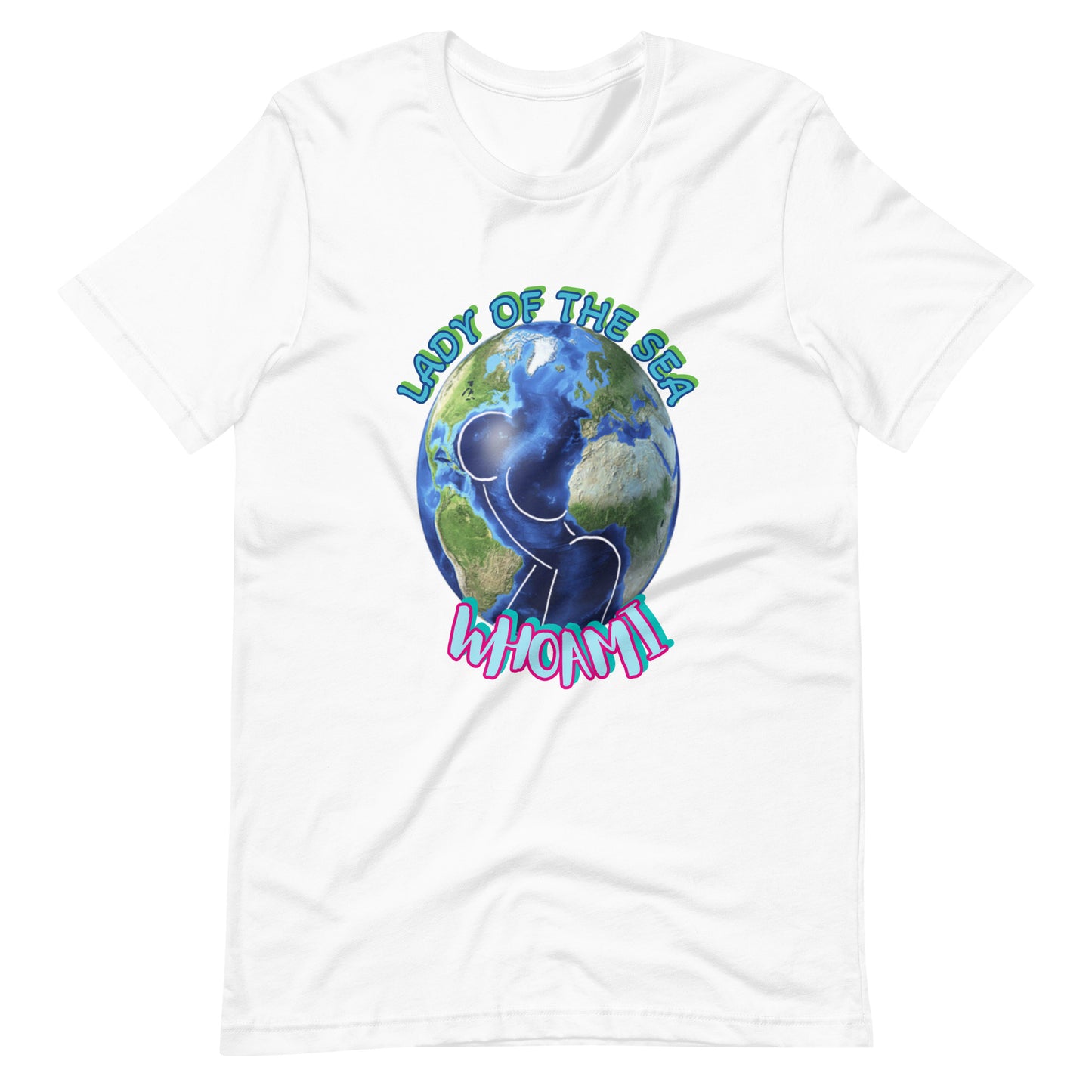 lady of the sea Unisex t-shirt