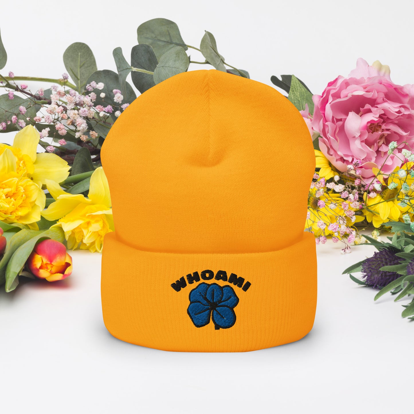 Whoami lucky Cuffed Beanie
