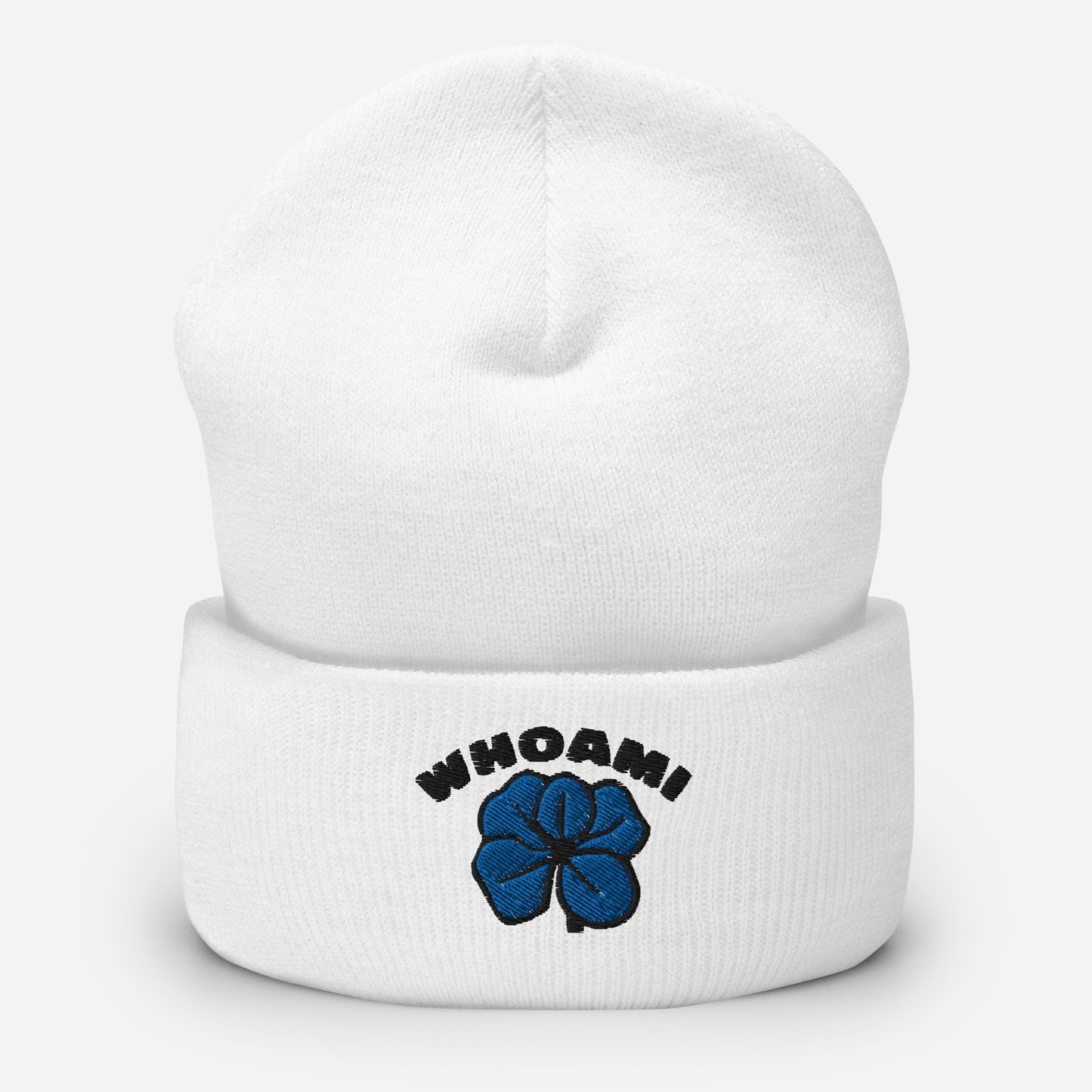 Whoami lucky Cuffed Beanie