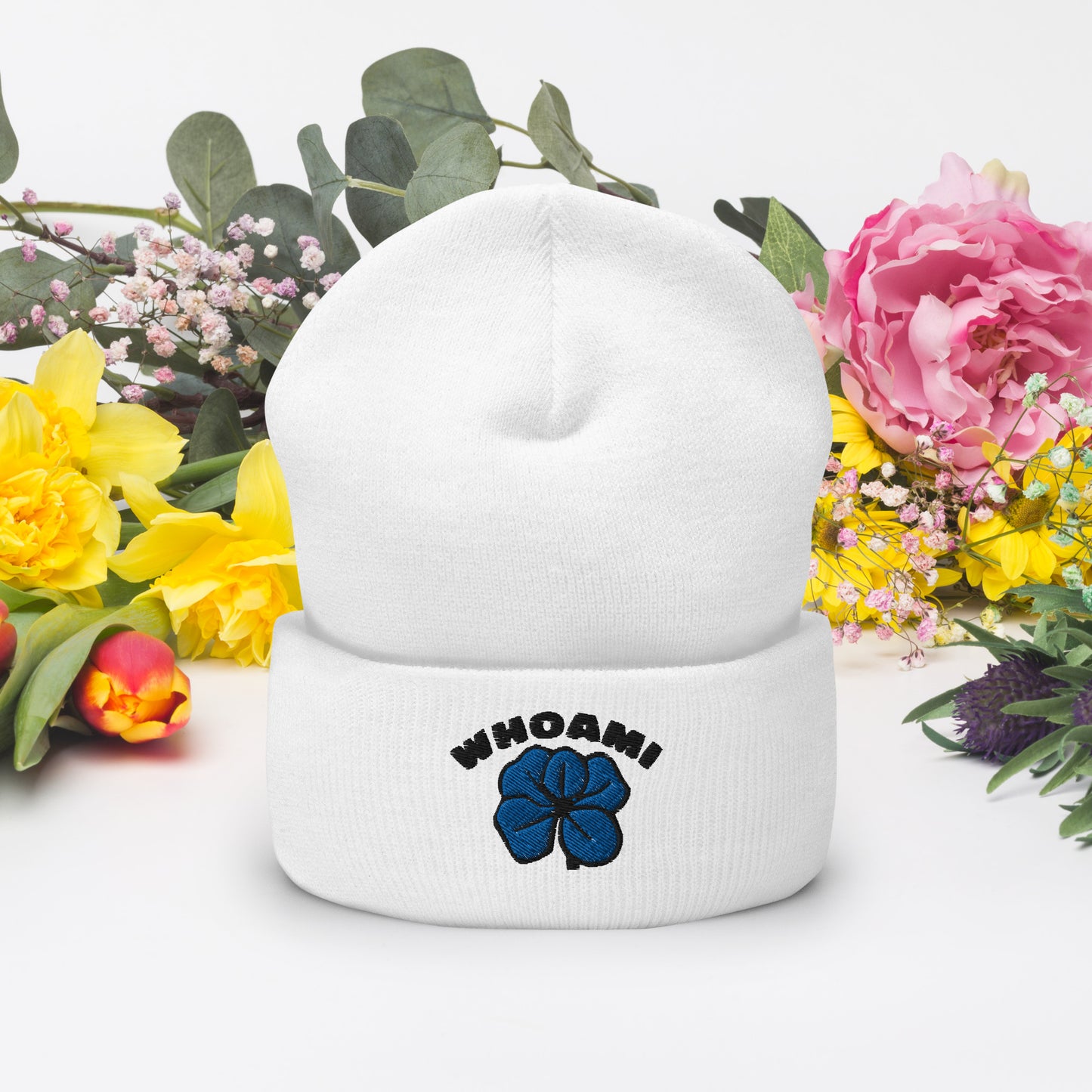 Whoami lucky Cuffed Beanie