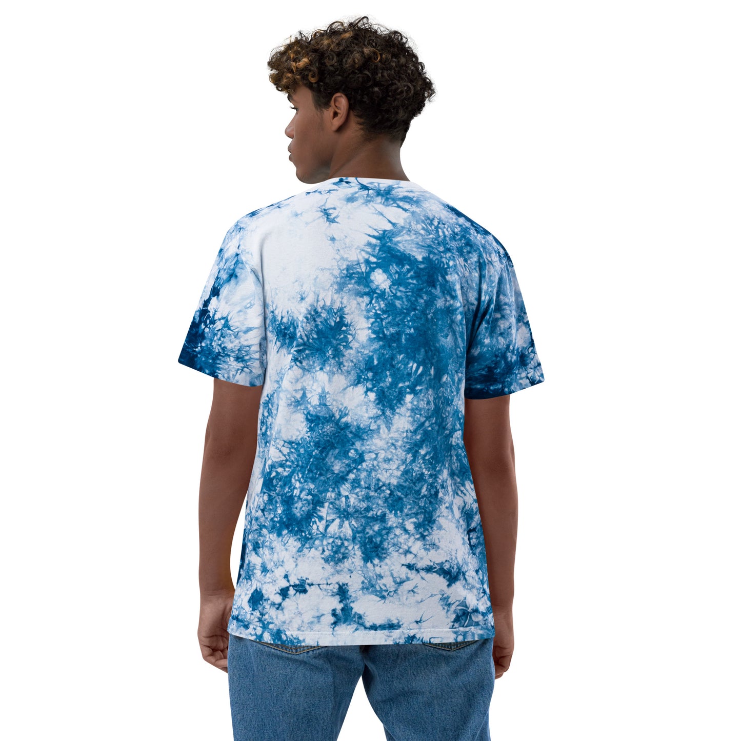 Whoami Oversized tie-dye t-shirt