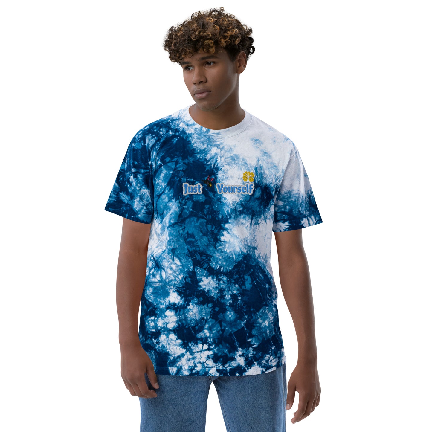 Whoami Oversized tie-dye t-shirt