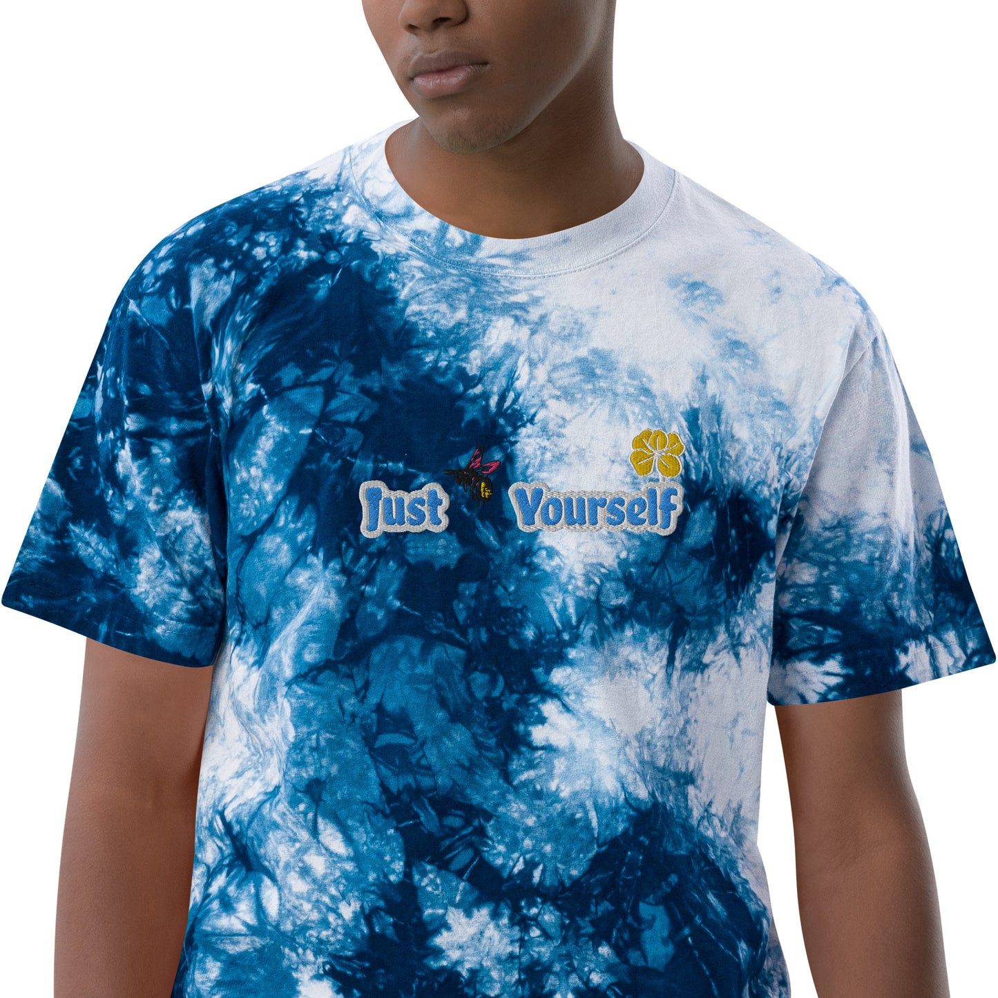 Whoami Oversized tie-dye t-shirt