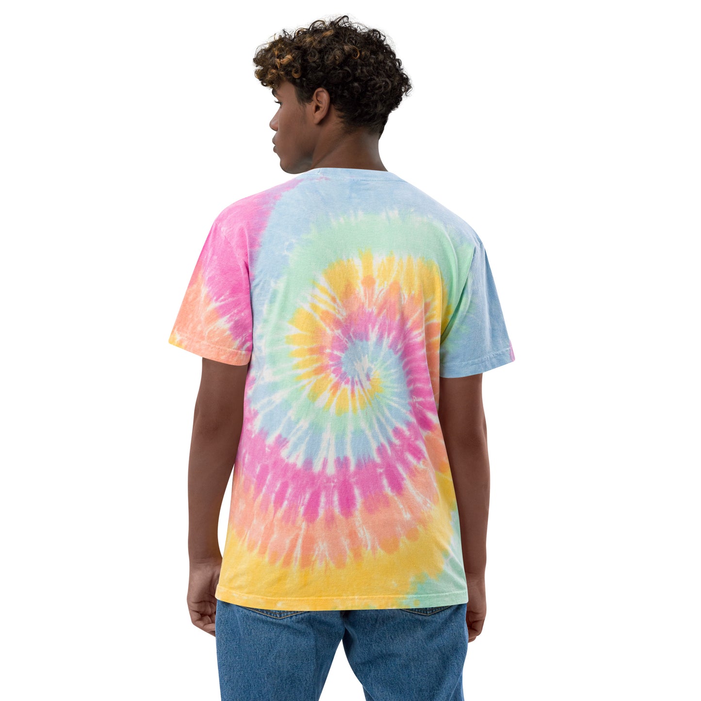 Whoami Oversized tie-dye t-shirt