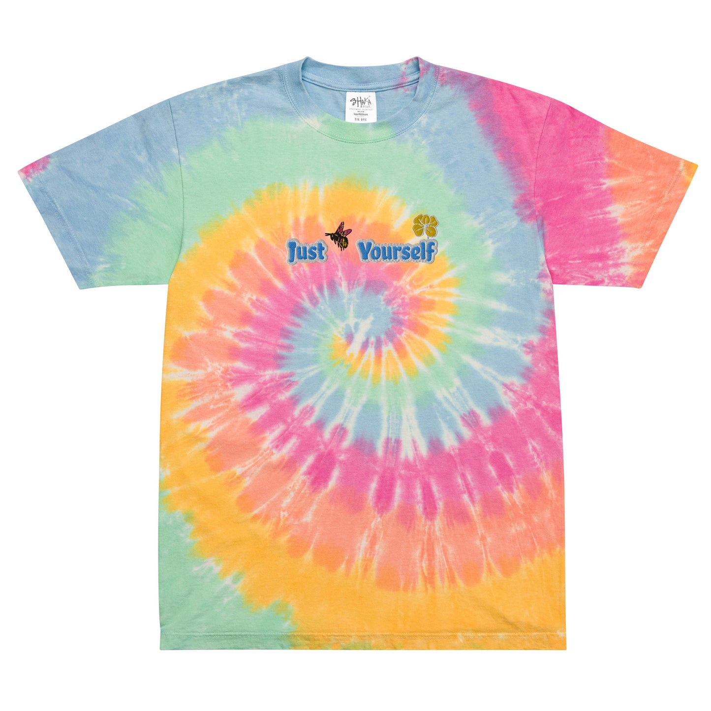 Whoami Oversized tie-dye t-shirt