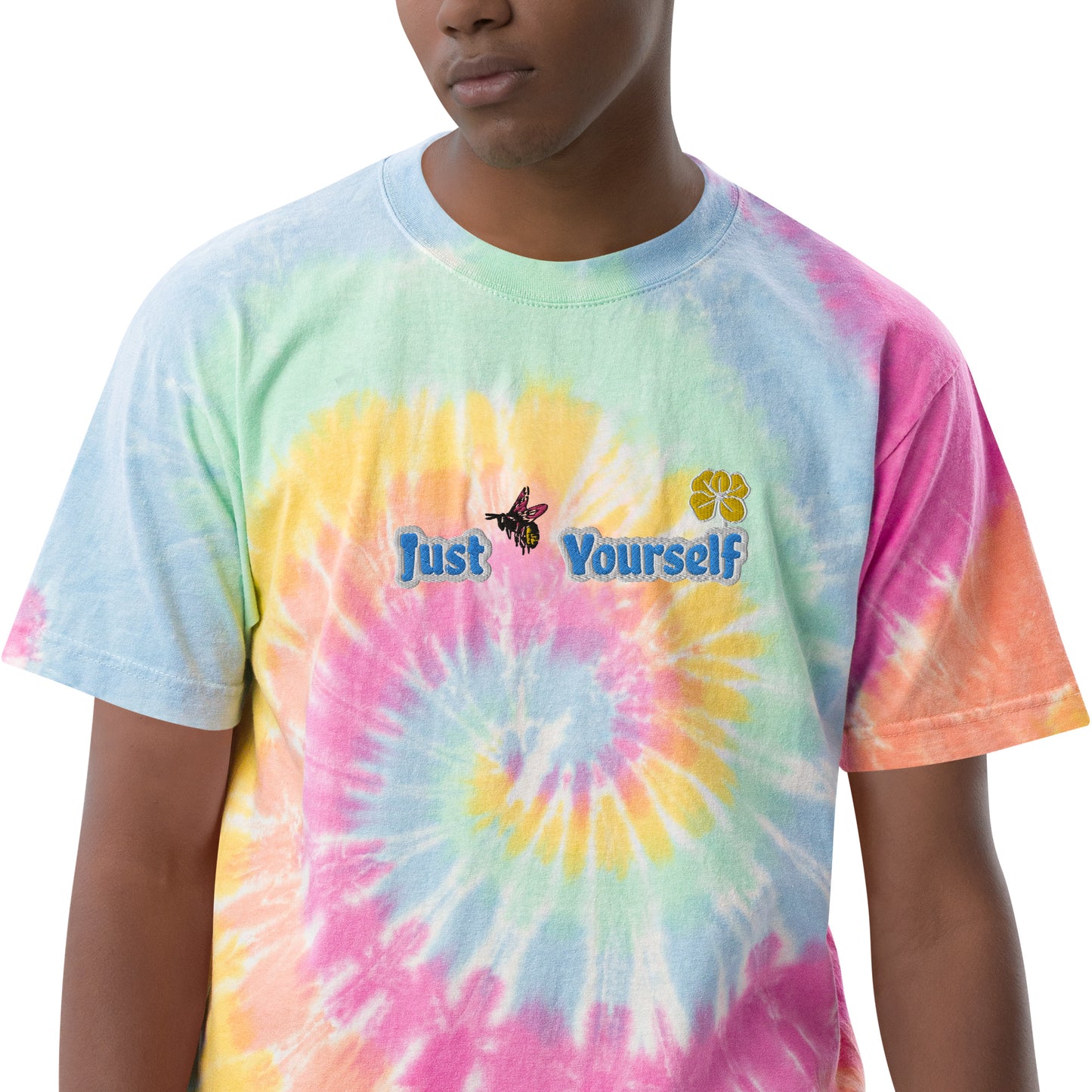 Whoami Oversized tie-dye t-shirt